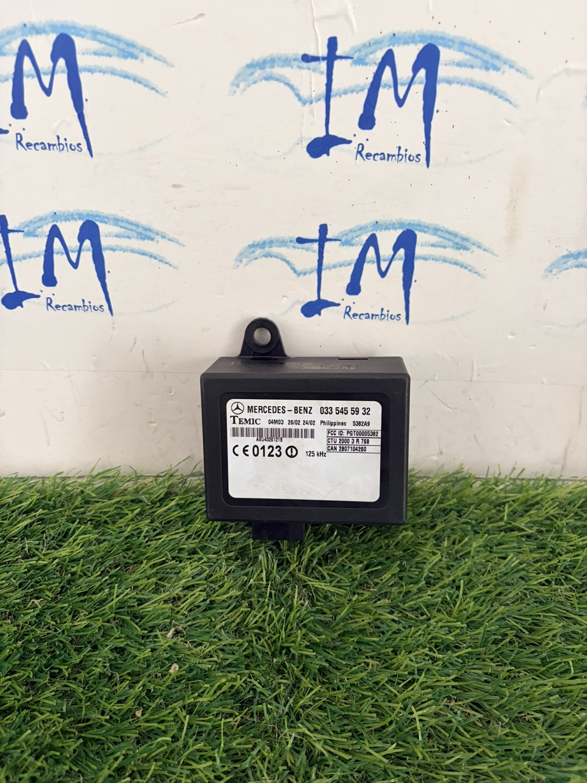 1580.Modulo electronico mercedes 0335455932